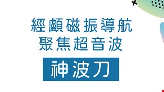 經顱磁振導航聚焦超音波(神波刀)