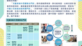 兒童氣喘中西醫優質照護門診